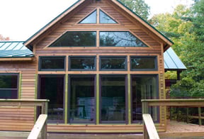 Harvey Window Majesty Shape Wood | Berkeley Exteriors